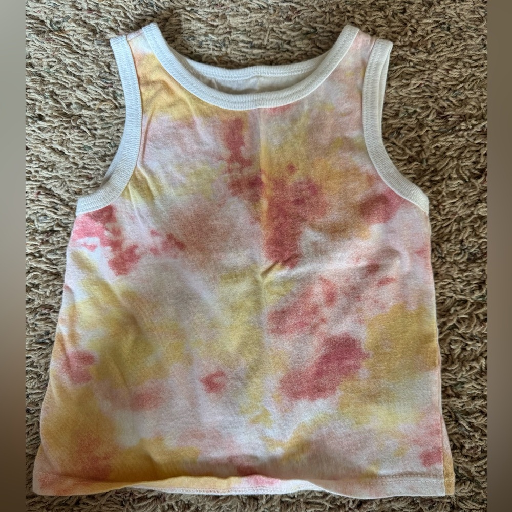 Colorful Tie-Dye Tank Top